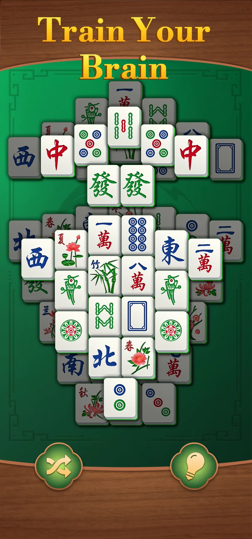 Ruyi Mahjong layered tile layout — the studio's first published game